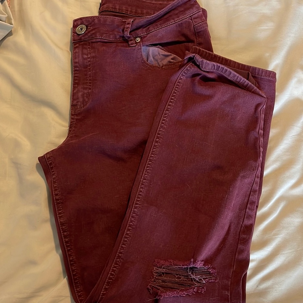 Maroon pants